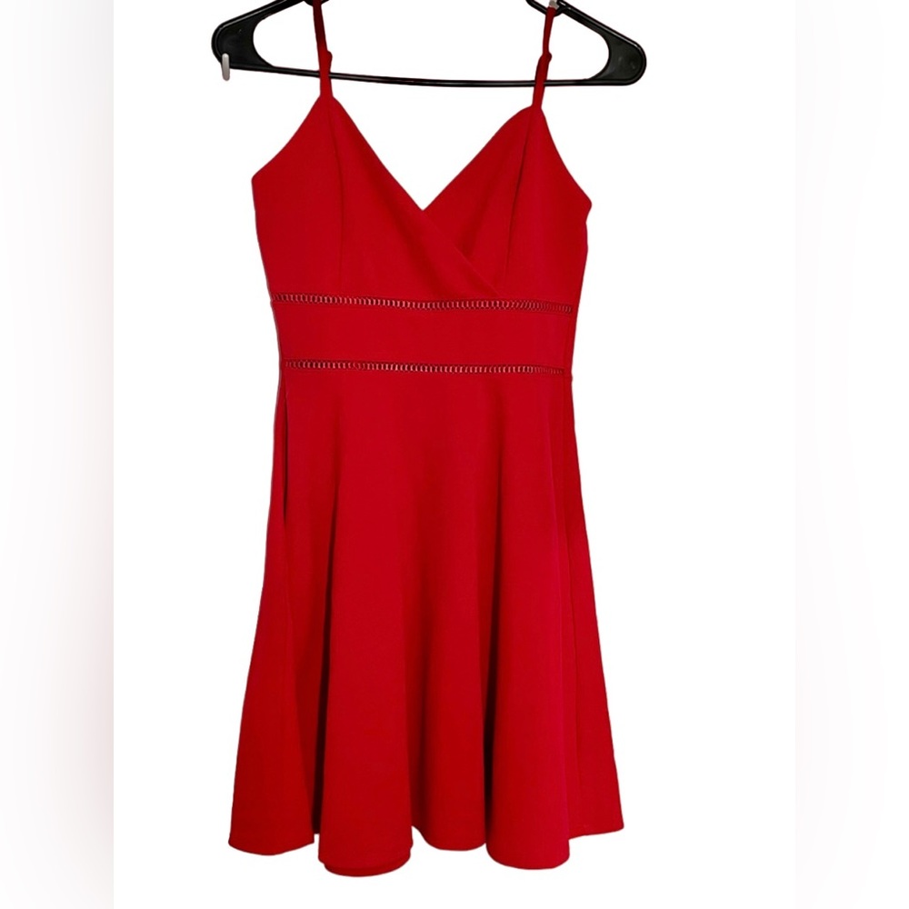 RED MINI DRESS - Picture 3 of 6